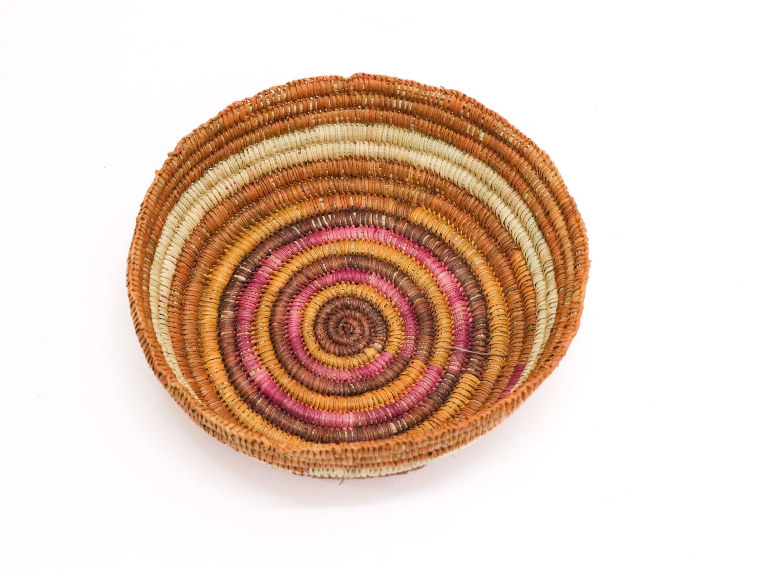 Coiled Pandanus Basket