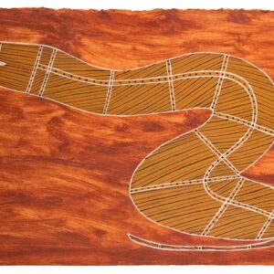 Dadbe (King Brown Snake) - Paper - Joe Guymala