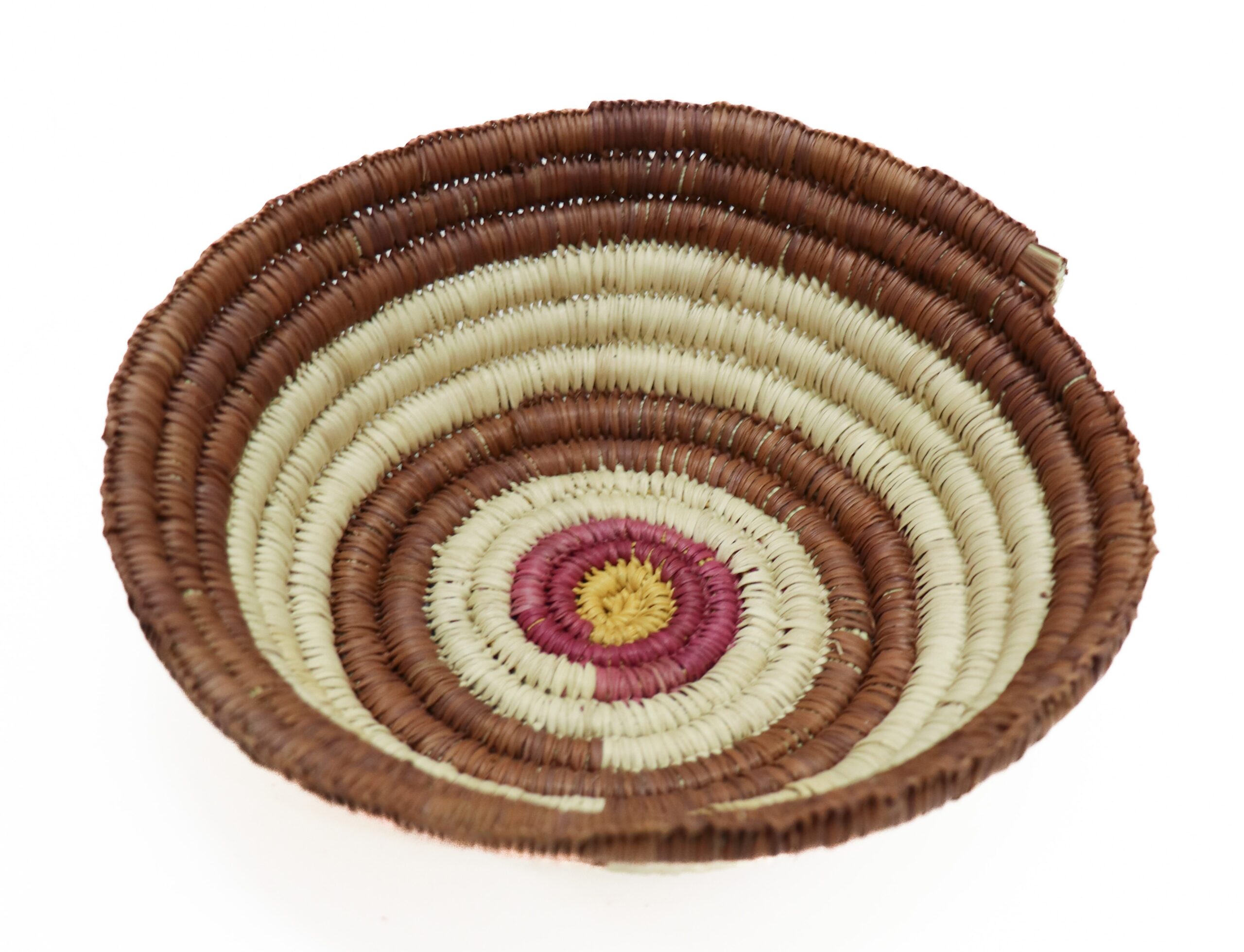 Coiled Pandanus Basket