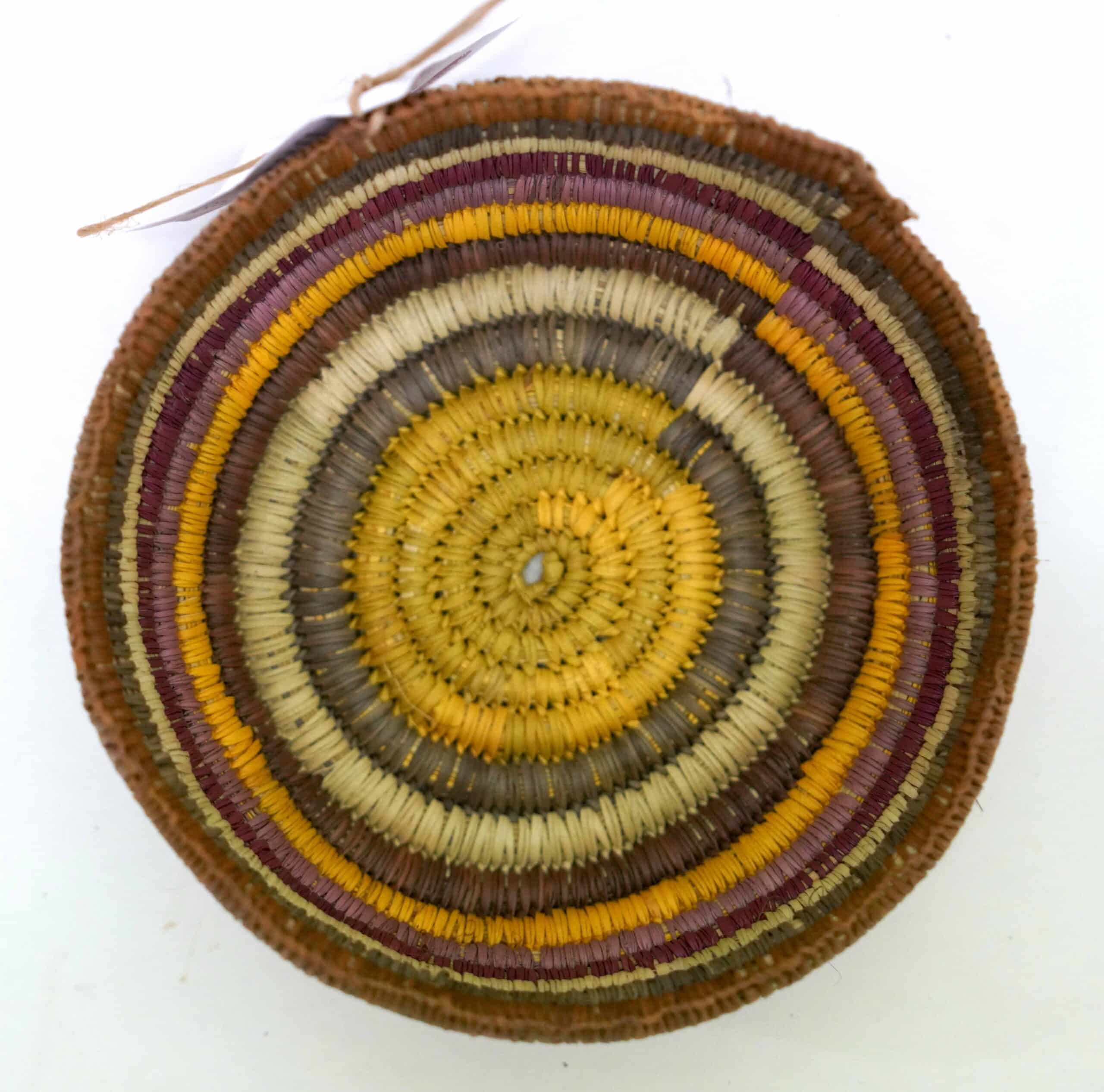 Coiled Pandanus Basket