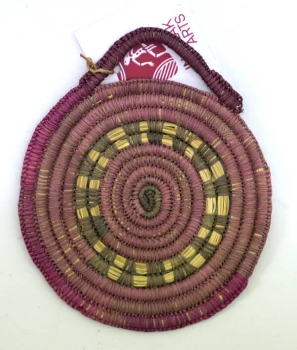 Coiled Pandanus Mat - Fibre - Britt Nayinggul