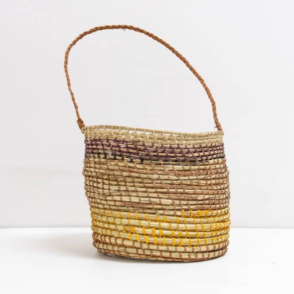 Coiled Pandanus Basket