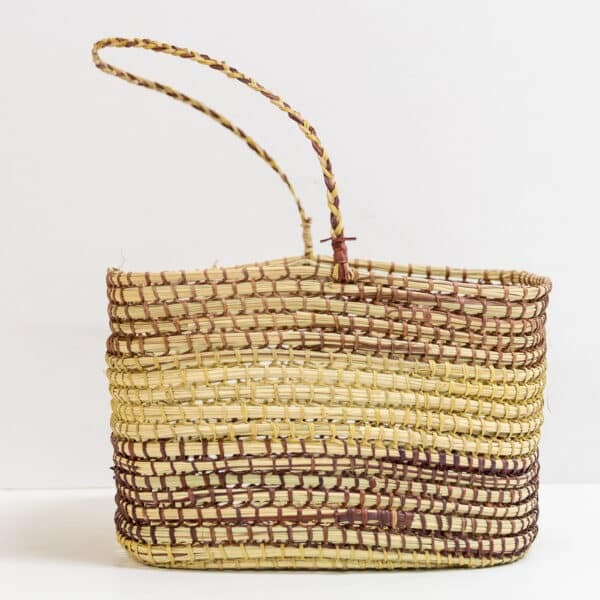 Coiled Pandanus Basket