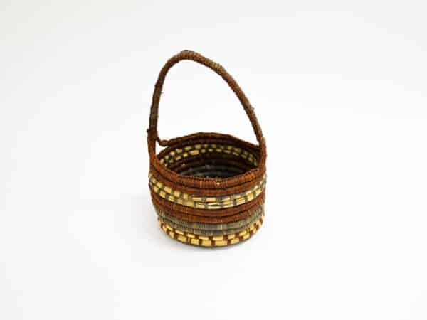 Coiled Pandanus Basket